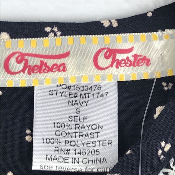 NWT Girl's Top With Crochet Trim - Picture 6 of 8